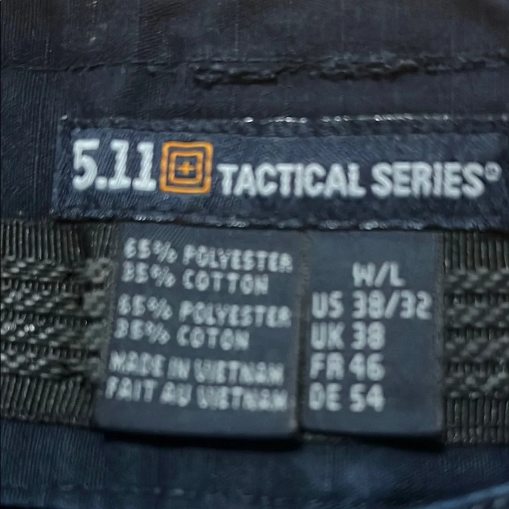 5.11 Tactical Series Navy Pants Size 38 x32 - Picture 2 of 10